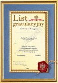List Gratulacyjny