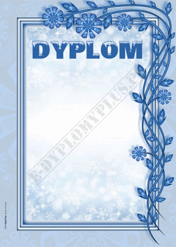 Dyplom ogólny zimowy