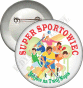Przypinka "Super Sportowiec"