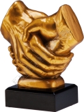 Statuetka "UŚCISK DŁONI"