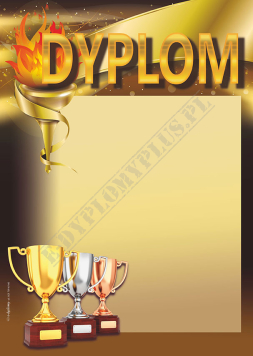 Dyplom sportowy ogólny