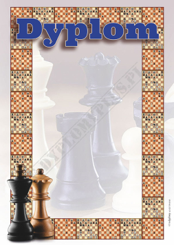 Dyplom sportowy szachy
