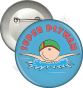 Przypinka "SUPER PŁYWAM"