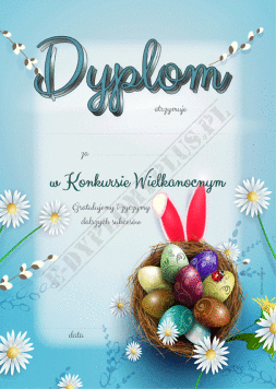 Dyplom Wielkanocny