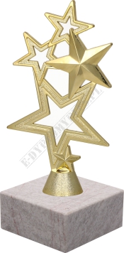 STATUETKA SUPER GWIAZDY na postumencie jasnym