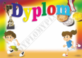 Dyplom sportowy biegi (dzieci)