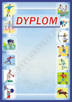 Dyplom Sportowy