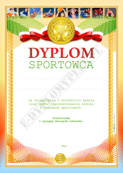 Dyplom Sportowca