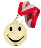 Medal "Uśmieszek"  z wstążką