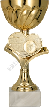 Puchar od 18 cm złoty