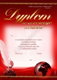 Dyplom wzorowego uczenia