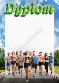 Dyplom sportowy - biegi
