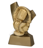 Statuetka "Słuchawki i mikrofon"