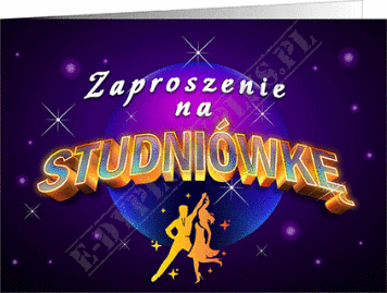 Zaproszenie na Studniówkę