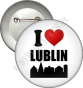 Przypinka "I love Lublin"